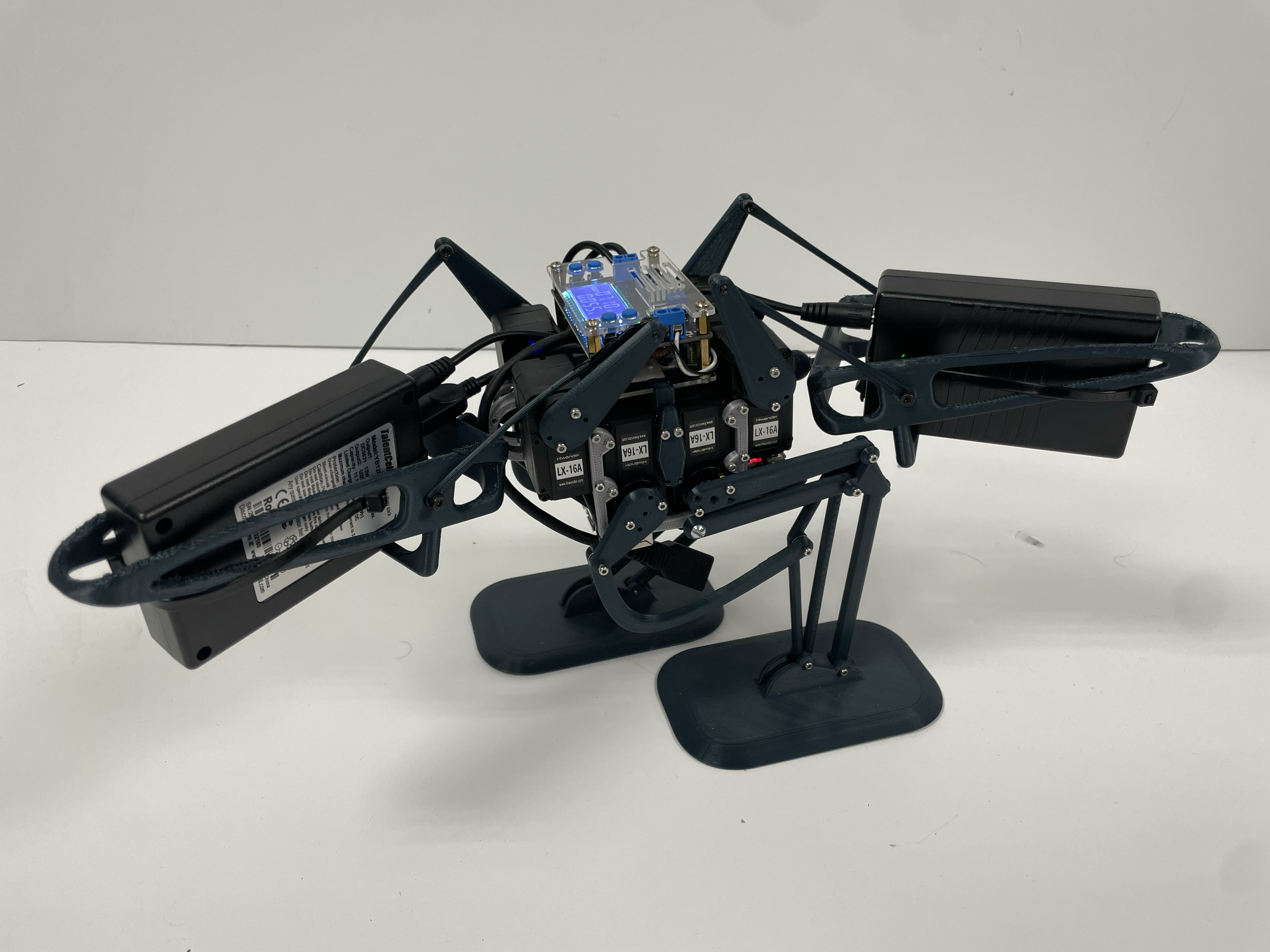 Benji physical robot standing front