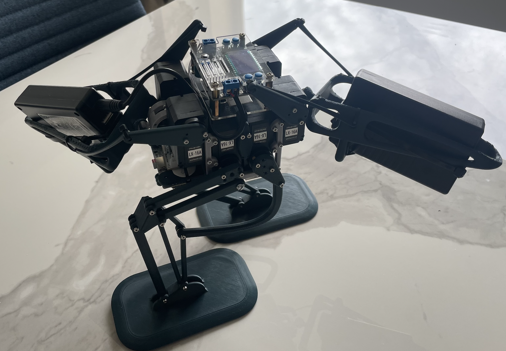 Benji Physical Robot Walking