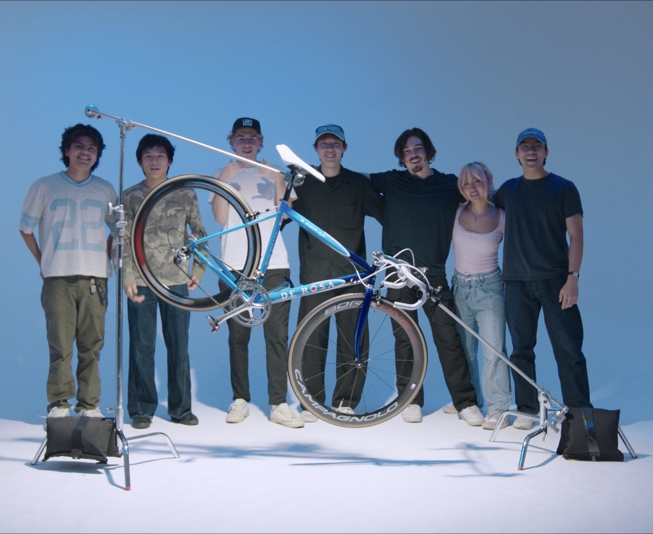 film crew for de rosa build.